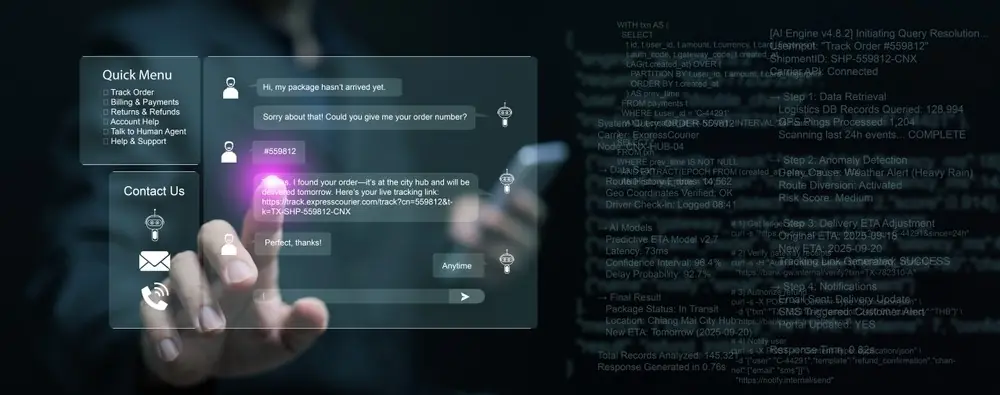 Smart,Virtual,Assistant,And,Chatbot,Technology,Offering,Fast,Solutions,For